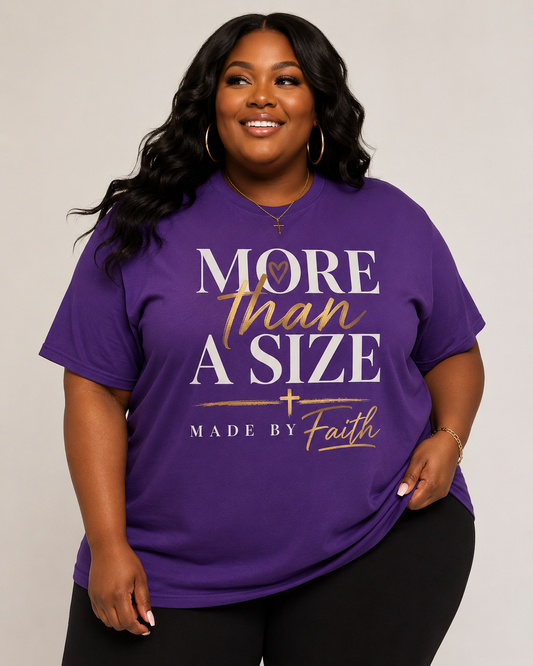 More Than a Size   Purple